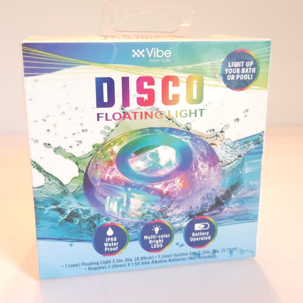 Vibe Essentials Disco Floating Light NEW SEALED
